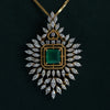 Fancy Lab Grown Diamond Pendant Without Chain