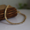 0.02 CT 18kt Yellow Gold Diamond Bracelet