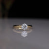 0.70CT Round Cut Lab Grown Diamond Solitaire Ring in Gold | Classic Engagement Ring