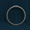 Elegant Emerald & Round Lab Grown Diamond Bracelet for Women