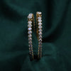 0.50 Ct to 0.15 Ct Graded Diamond Close Setting Bangles | South Indian Traditional Diamond Bangles