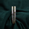 0.50 Ct to 0.15 Ct Graded Diamond Close Setting Bangles | South Indian Traditional Diamond Bangles