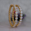Luxury Wedding Round Lab Grown Diamond  Bangles – 18K Yellow Gold