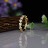 Bezel Set Lab Grown Diamond Eternity Band | 14K Stackable Ring