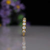 Bezel Set Lab Grown Diamond Eternity Band | 14K Stackable Ring