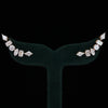 Multi Shape Lab Grown Diamond Ear Cuff Earrings in 14K Gold  for Women