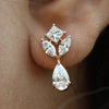 Dazzling Drops Fancy Lab Grown Diamond Earrings
