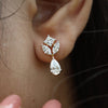 Dazzling Drops Fancy Lab Grown Diamond Earrings