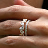 1.56 CT Fancy Pear Shape Lab Grown Diamond Ring