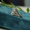 Shimmering Beauty Oval Engagement Lab Grown Diamond Ring