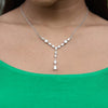 Fancy Lab Grown Diamond Pendant Set