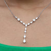 Fancy Lab Grown Diamond Pendant Set