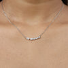 Fancy Lab Grown Diamond Chain Pendant