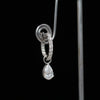 Solitaire Lab Grown Diamond Bali Earring