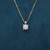 1.35 CT D VVS2 IGI Round Shape Solitaire Italian Style Lab Diamond Only Pendant