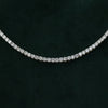 0.05 Carat Each Lab-Grown Diamond Tennis Necklace – Elegant Gold Design