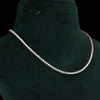 0.05 Carat Each Lab-Grown Diamond Tennis Necklace – Elegant Gold Design