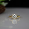 1.52 carat E VVS1 IGI certified Round Lab Grown Diamond Solitaire Ring