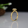1.52 carat E VVS1 IGI certified Round Lab Grown Diamond Solitaire Ring