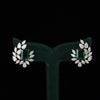 Fancy lab-grown diamonds embracing a zambian emerald-bold, graceful, and timeless