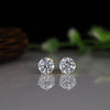 1.64 ct Each E VVS2 IGI Certified Round Solitaire Diamond Stud