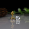 1.64 ct Each E VVS2 IGI Certified Round Solitaire Diamond Stud