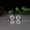 1.88 ct Each D VVS1 IGI Round Shape Solitaire Lab Made Diamond Stud