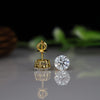 1.88 ct Each D VVS1 IGI Round Shape Solitaire Lab Made Diamond Stud