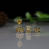 1.72 ct Each D VVS1 IGI Round Shape Lab Made Diamond Stud
