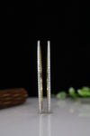 Elegant Lab Grown Diamond Thin Bangles – Sleek Open-Set Design in Yellow Gold