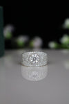 1 carat E VVS2 IGI Certified Round Lab Grown Diamond Wedding Ring