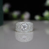 1 carat E VVS2 IGI Certified Round Lab Grown Diamond Wedding Ring