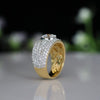 1 carat E VVS2 IGI Certified Round Lab Grown Diamond Wedding Ring