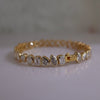 Multi Shape Lab Grown Diamond Tennis Bracelet – 14K Gold Luxury Statement Jewelry