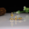 Delicate Butterfly Diamond Earrings – Graceful Sparkle in a Petite Design