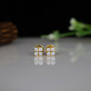Lab-Grown Diamond Earrings with 4-Stone Design – Ethical &amp; Elegant