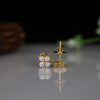 Lab-Grown Diamond Earrings with 4-Stone Design – Ethical &amp; Elegant