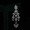 Luxury Russion Emerald Drop Lab Grown Diamond Earrings –  Bridal Statement Jewelry