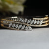 Fancy Lab Grown Diamond Bracelet in Yellow Gold