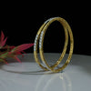 Elegant Lab-Grown Diamond Bangle in Gold – Timeless Ethical Jewelry