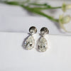 Beautiful Pear Shaped Lab Grown Diamond Earrings