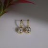 2 Ct Cushion Solitaire Diamond Baali Earrings – E VS1 IGI