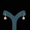 2 Ct Cushion Solitaire Diamond Baali Earrings – E VS1 IGI