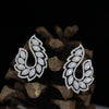 Designer Lab Grown Diamond Stud Earrings in 14K Rose Gold | Elegant Statement Jewelry