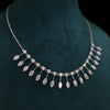 Lab grown diamond single line necklace