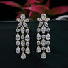 Elegant Lab-Grown Diamond Dangler Earrings-Sustainable Luxury with a Fancy Diamond Finish
