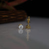 0.50 Ct Each Lab-Grown Diamond Stud Earrings – Classic Round Brilliant