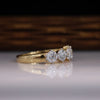 Round Cut Lab Grown Diamond Eternity Band Ring | 14K Gold Wedding Band