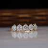 Round Cut Lab Grown Diamond Eternity Band Ring | 14K Gold Wedding Band