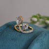 Fancy Lab Grown Diamond Ring-18KT Gold